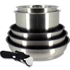 Image de Batterie de cuisine Induction 7930018 6 pieces Poignée amovible