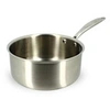 Image de Casserole Triply 20cm acier inoxydable fabriquée en France MENASTYL