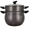 Image de Couscoussier 6020033 En aluminium effet marbre 9 litres Tous feu dont induc