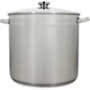 Image de Marmite avec couvercle 4615451 En acier ydable 17 litres 32 cm Tous feu d