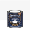 Image de Peinture fer extérieur Direct sur rouille blanc martelé 0.25 l