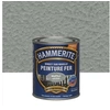 Image de Peinture fer extérieur Direct sur rouille gris argent martelé 0.75 l
