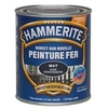 Image de Peinture Fer Direct sur rouille Mat - Noir - 250 ml - HAMMERITE