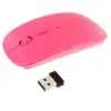 Image de Souris optique sans fil Ultra-Fine Rose