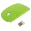 Image de Souris optique sans fil Ultra-Fine Vert