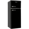 Image de Réfrigérateur combiné AR7212N Noir rétro