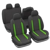 Image de Housses de siege fluo vert pour auto