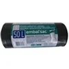 Image de SCHWEITZER Sacs gravats - Rouleau de 5 - 50 L 50x100 cm noirs