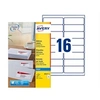 Image de Avery - Blanc - 99.1 x 33.9 mm 400 étiquette(s) (25 feuille(s) x 16 étiquettes adresses