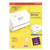 Image de Avery - Blanc - 99.1 x 139 mm 100 étiquette(s) (25 feuille(s) x 4 étiquettes adresses