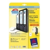 Image de Avery File Folder Labels - Blanc - 192 x 38 mm 175 étiquette(s) (25 feuille(s) x 7 étiquettes pour dossiers