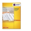 Image de - Papier - adhésif permanent - blanc - 70 x 35 mm 2400 étiquette(s) (100 feuille(s) x 24 étiquettes
