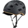 Image de Cairn - Quartz - Casque vélo urbain homme Mat Black Cognac - M (52 - 58 cm)