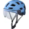 Image de Cairn - Quartz Visor - Casque vélo urbain homme Mat Denim Night Sky - L (58 - 62 cm)