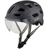 Image de Cairn - Quartz Visor - Casque vélo urbain homme Mat Black - L (58 - 62 cm)