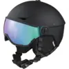 Image de Cairn - Rise Visor Pure Cat 3 - Casque ski avec visière Mat Black Cameleon - 58 - 61 cm