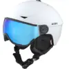 Image de Cairn - Rise Visor Pure Cat 3 - Casque ski avec visière Mat White - 54 - 56 cm