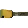 Image de Cairn - Origin Pure Cat 3 - Masque ski Mat Khaki - Cat 3