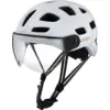 Image de Cairn - Quartz Visor - Casque vélo urbain homme Mat Metallic White - M (52 - 58 cm)