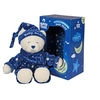 Image de Animal en peluche Toys Baby Bear Glow in the dark Bleu marine et Blanc