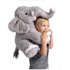 Image de peluche eléphant assis 50 cm