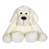 Image de - 070085 - PELUCHE - CHIEN FLATOUTOU - BLANC
