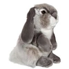 Image de Peluche Lapin 18 cm Gris