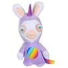 Image de Peluche Lapicorne Lapins Crétins Mauve Sonore 18 cm