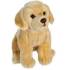 Image de Jouet en peluche Chiens Réalistes Assis Labrador 25 cm jaune