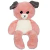Image de Peluche Chien Leggies - - Rose Et Gris, 48 Cm