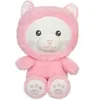 Image de Peluche Chat Hoody Pets- - Rose,24 Cm