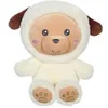 Image de Peluche Chien Hoody Pets - - Creme, 24 Cm