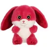 Image de Peluche - Lapin CUTYDOOS 13 CM - couleur framboise - RUBY