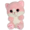 Image de Peluche - Chat CUTYDOOS 13 CM - Rose poudré - PINKY