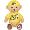 Image de Peluche Tour de France Ours maillot à pois 15 cm