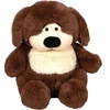 Image de Peluche chien Chubby Dog - GIPSY TOYS - 40 cm Marron