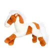 Image de Gipsy Toys   Peluche Cheval ALLONGE - 40 CM   Marron Clair ET Blanc en occasion ou reconditionné