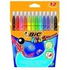 Image de Etui 12 Feutres pointe moyenne Bic Kids Couleur