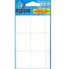 Image de Agipa - Etiquette Adhesif 32x38 Blanc - Blister De 42