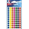 Image de Gommettes transparentes - Rond Ø 8 mm x 385