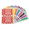 Image de Gommettes - Forme triangle - Différentes couleurs et tailles - 10 feuilles - Kids