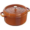 Image de Cocotte Rond 26 cm Cannelle