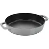 Image de Staub Poêles en fonte Poêle avec 2 poignées 20 cm, Fonte, Gris graphite