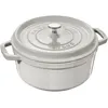 Image de Staub La Cocotte Cocotte 24 cm, Rond(e), Truffe blanche, Fonte