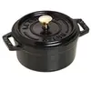 Image de - 1101025 - Mini Cocotte - Ronde - Noire - 10 cm