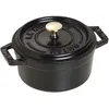 Image de Staub La Cocotte Mini Cocotte 10 cm, Rond(e), Noir mat, Fonte