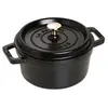 Image de - 1102025 - Cocotte - Ronde - Noir Mat - 20 cm