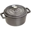 Image de Staub La Cocotte Cocotte 22 cm, Rond(e), Gris graphite, Fonte
