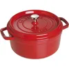 Image de Staub La Cocotte Cocotte 24 cm, Rond(e), Cerise, Fonte