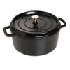 Image de - 1102625 - Cocotte - Ronde - Noire Mat - 26 cm